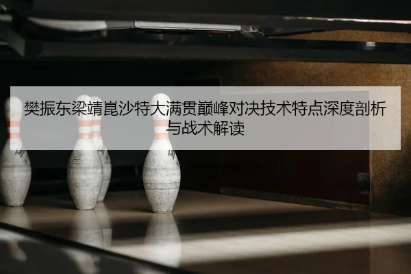 樊振东梁靖崑沙特大满贯巅峰对决技术特点深度剖析与战术解读